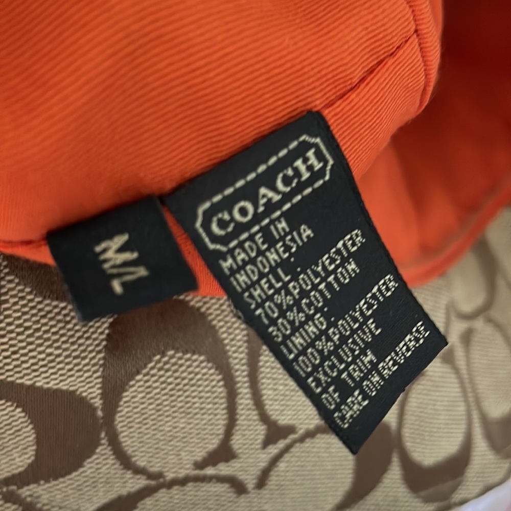 COACH Vintage Bucket Hat - Picture 4 of 4